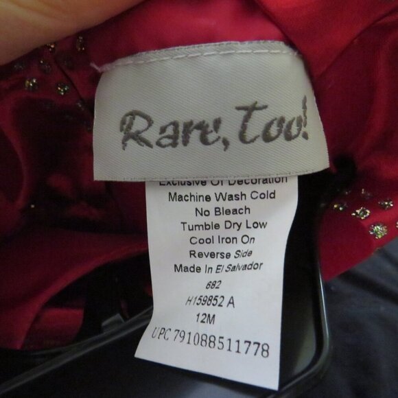 Red Dress Fancy, Formal 12 months - Picture 6 of 7